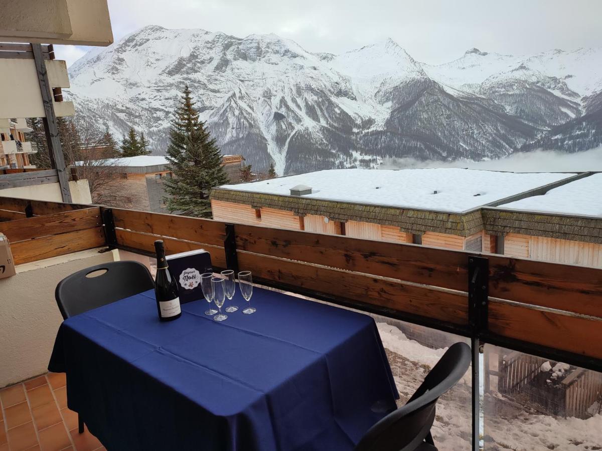 LE COSY aux pieds des pistes appartement avec balcon PLEIN CENTRE Orcières Extérieur photo