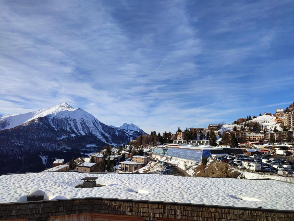 LE COSY aux pieds des pistes appartement avec balcon PLEIN CENTRE Orcières Extérieur photo